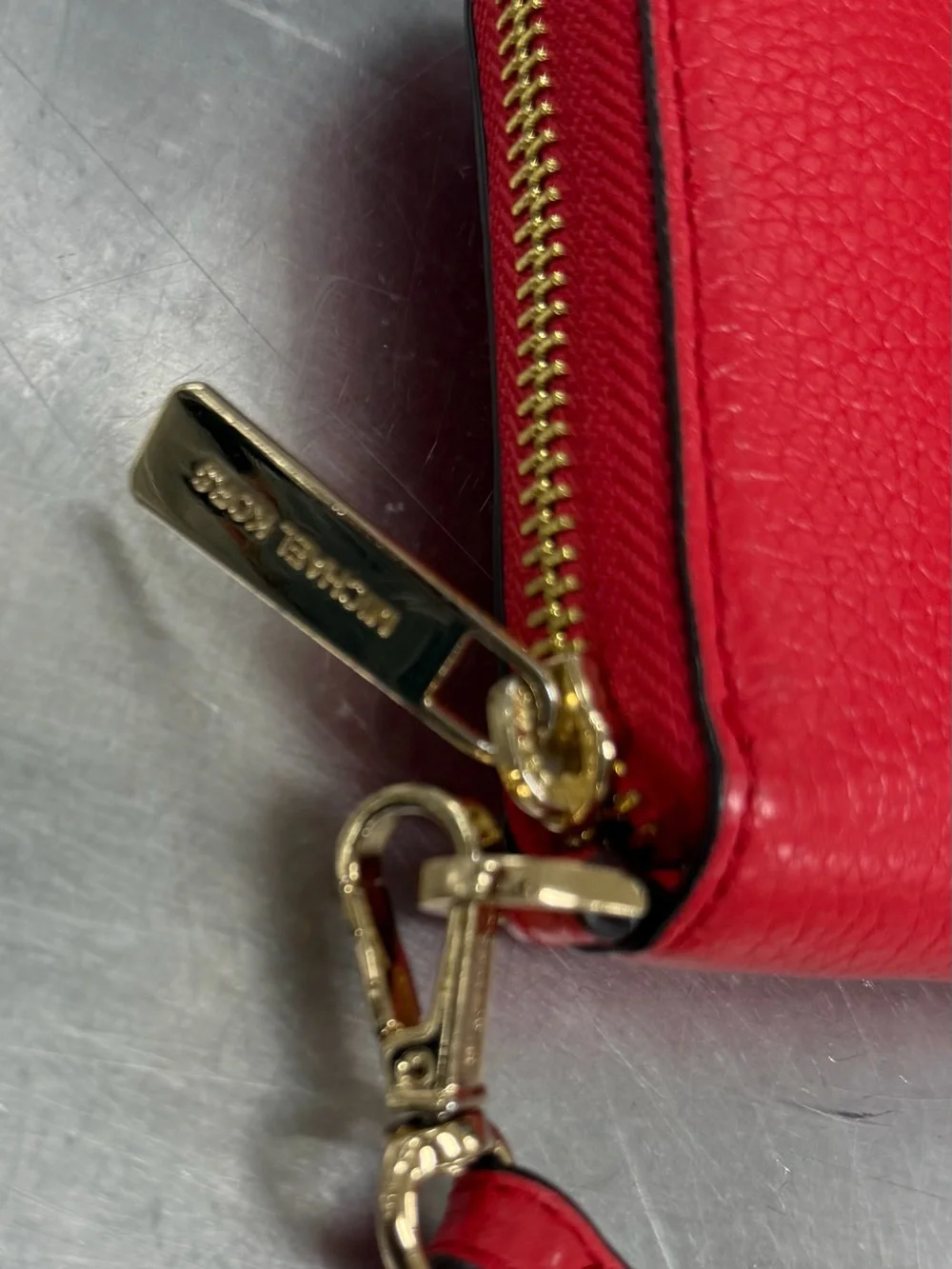 🔥Michael Kors Jet Set Continental Pebble Leather Travel Wallet🔥